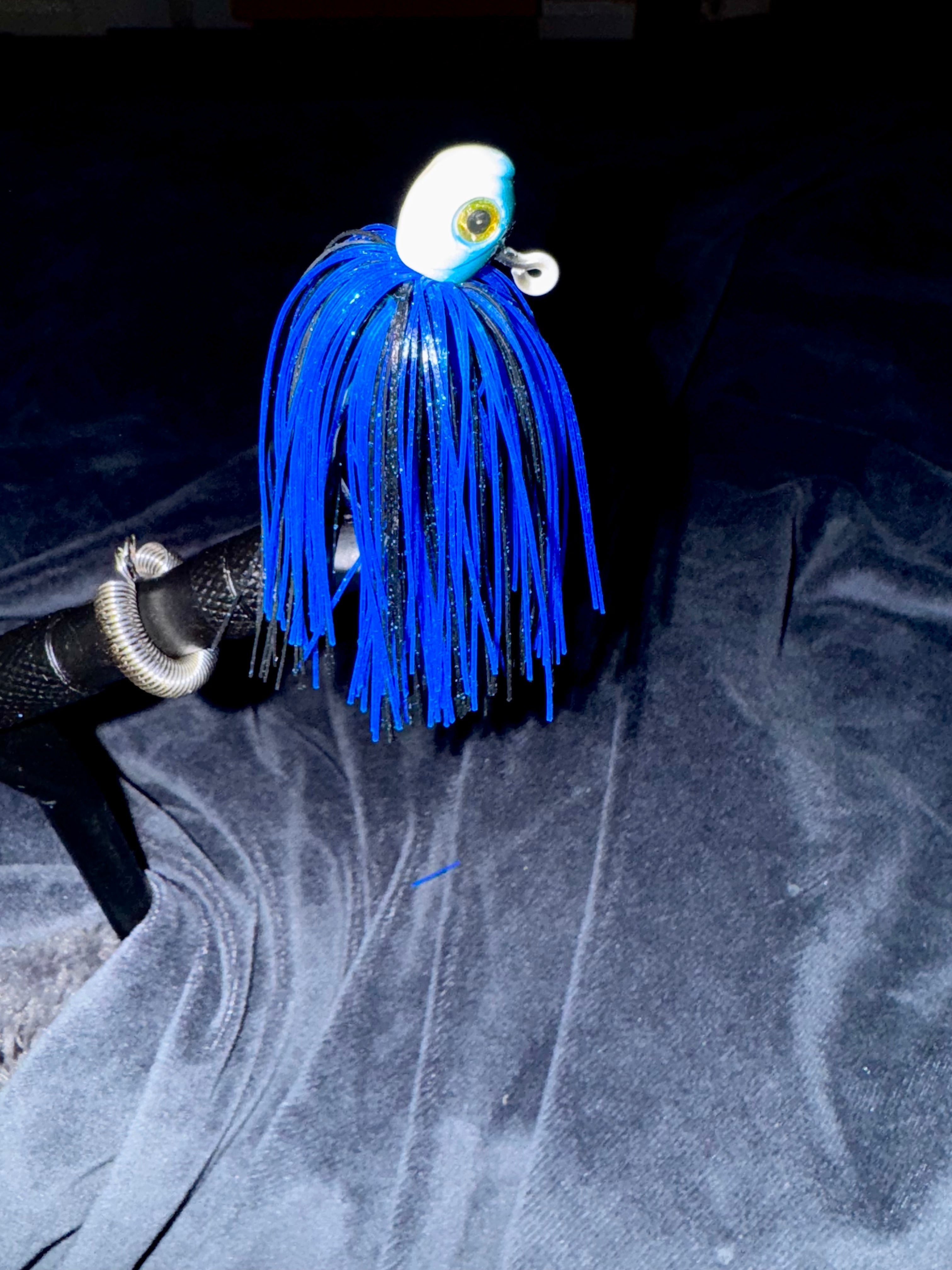 Custom Blue and Black Jig
