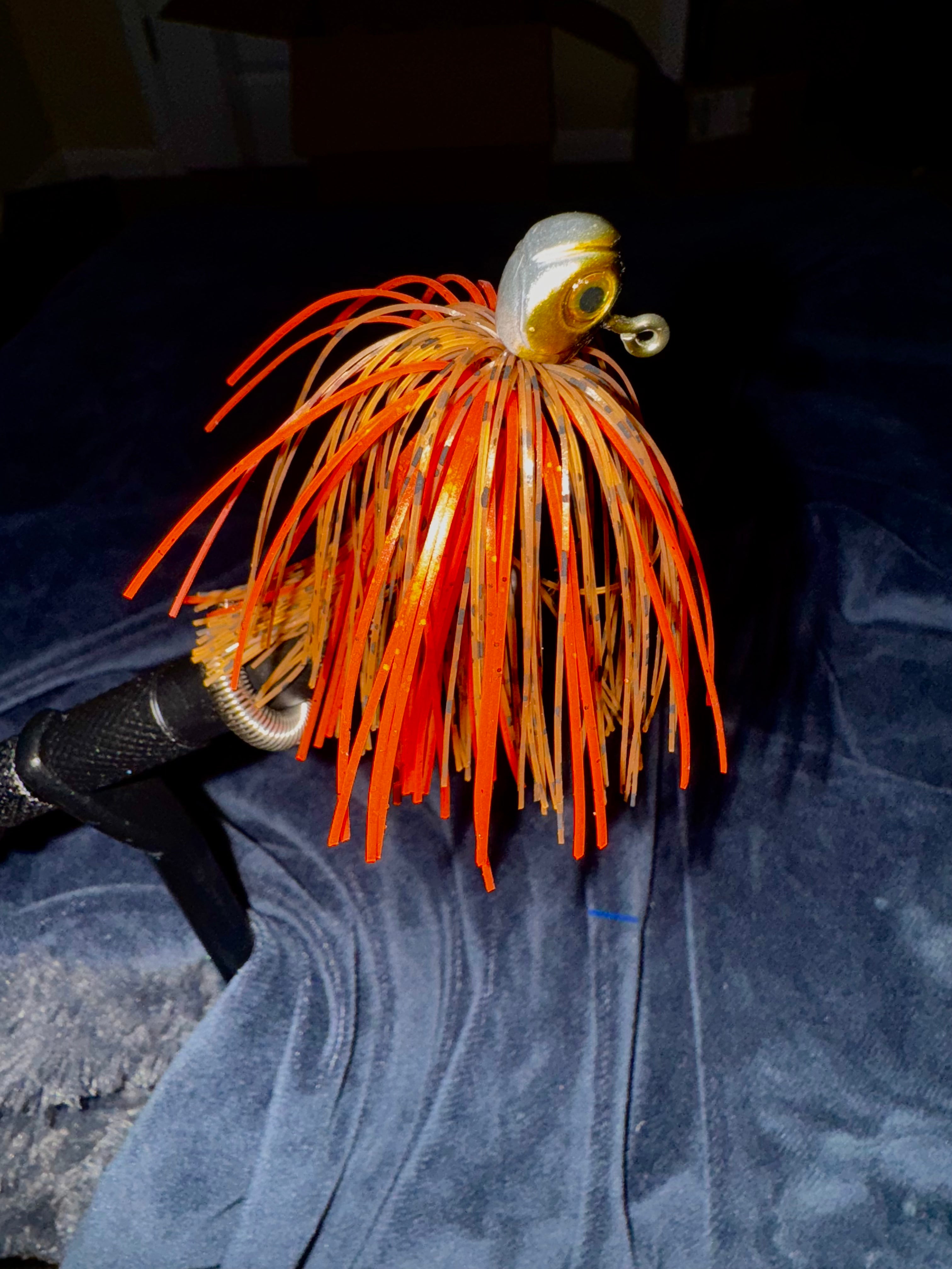 Orange Crush Custom Tied Jig